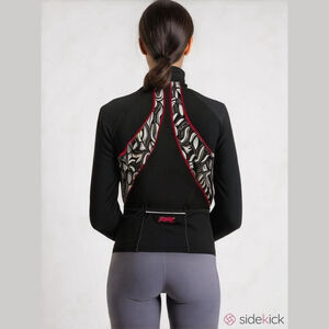Zoot Sports Bicycling Zipper Red and Black Jacket - Medium